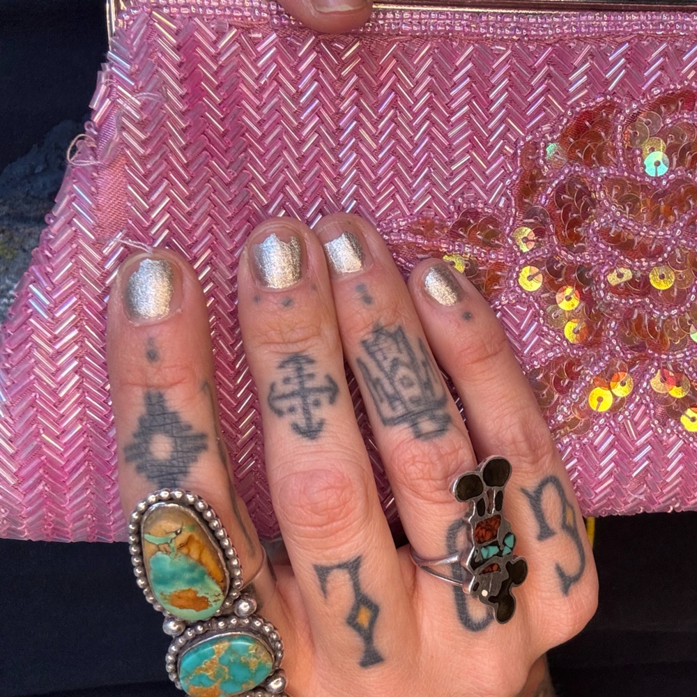 Beaded evening clutch - Picture 6 of 12